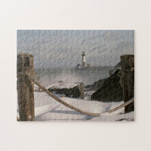 Duluth Waterfront Jigzaag Puzzles Legpuzzel (Horizontaal)