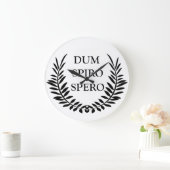 Dum spiro spero grote klok (Huis)