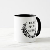 Dum spiro spero mok (Voorkant rechts)
