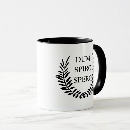 Dum spiro spero mok (Voorkant rechts)