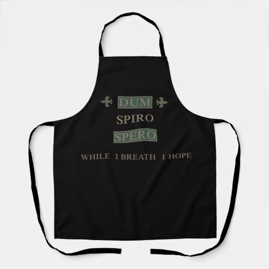 Dum spiro spero schort (Voorkant)