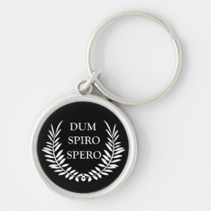 Dum spiro spero sleutelhanger