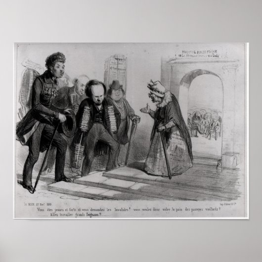 Dumas, Hugo et Balzac, die hun toelating willen ve Poster (Voorkant)