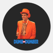 Dumb And Dumber Lloyd Christmas Toddler  Ronde Sticker (Voorkant)