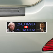 Dumb Democraten Bumpersticker (Op auto)