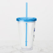 Dumb en Dumber | Duim gebeurt Acryl Drinkbeker (Rechts)