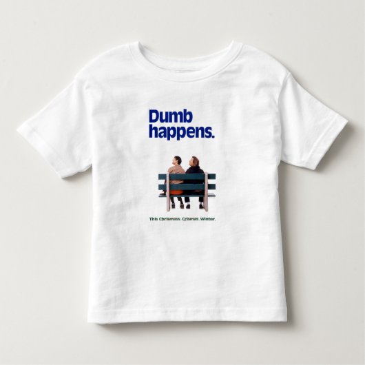 Dumb en Dumber | Duim gebeurt Kinder Shirts (Voorkant)