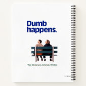 Dumb en Dumber | Duim gebeurt Notitieboek (Achterkant)