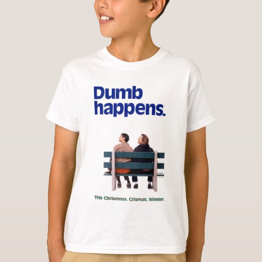 Dumb en Dumber | Duim gebeurt T-shirt (Voorkant)