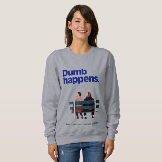 Dumb en Dumber | Duim gebeurt Trui (Voorkant volledig)