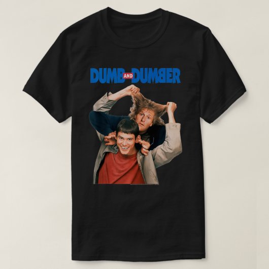 Dumb en Dumber Key Art Zip T-shirt (Design voorkant)