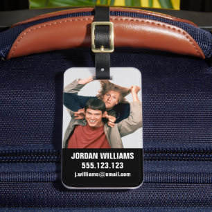 Dumb en Dumber Lloyd en Harry Bagagelabel
