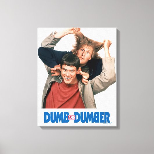 Dumb en Dumber | Lloyd en Harry Canvas Afdruk (Voorkant)