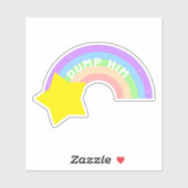 Dumb lui sticker en vinyle (Feuille)