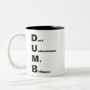 DUMB TWEEKLEURIGE KOFFIEMOK