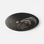 Dumbbell Papieren Bordje (Gekanteld)