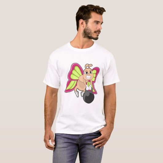 Dumbbell — Vliegbestendigheidsopleiding T-shirt (Voorkant volledig)