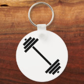 Dumbbells Sleutelhanger (Voorkant)