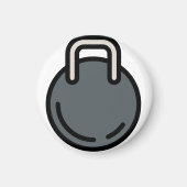 dumbbels-1 magneet (Voorkant)