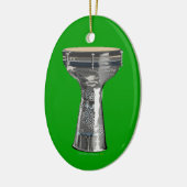 Dumbek Doumbek Darbuka Drum Green Ornament (Links)