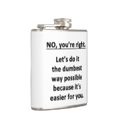 Dumbest Way Heupfles (Rechts)