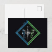 Dumbledore en Grindlewald Bloedtropie Grafisch Briefkaart (Voorkant / Achterkant)