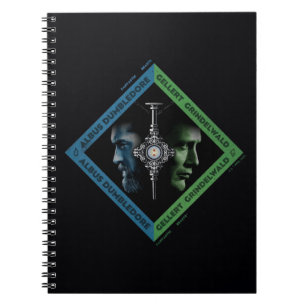 Dumbledore en Grindlewald Bloedtropie Grafisch Notitieboek