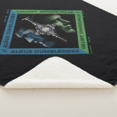 Dumbledore en Grindlewald Bloedtropie Grafisch Sherpa Deken (3/4)