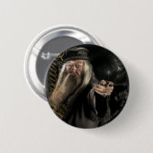 Dumbledore Script-Logo Ronde Button 5,7 Cm (Voorkant /achterkant)