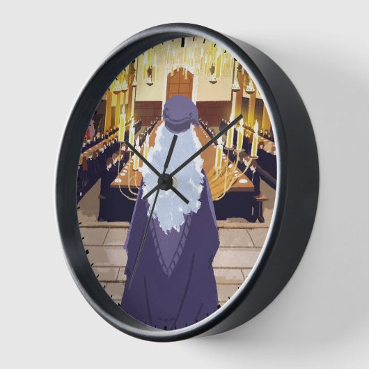 Dumbledore Speaking in Hogwarts Great Hall (Hoek)