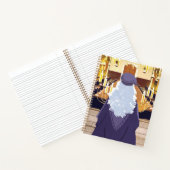 Dumbledore Speaking in Hogwarts Great Hall Notitieboek (Binnen)