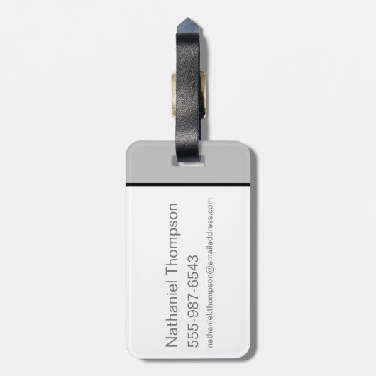 Dumbledore's Crest Bagagelabel (Achterkant verticaal)