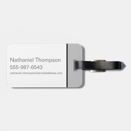 Dumbledore's Crest Bagagelabel (Achterkant horizontaal)