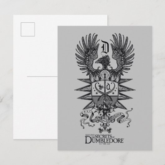 Dumbledore's Crest Briefkaart (Voorkant / Achterkant)