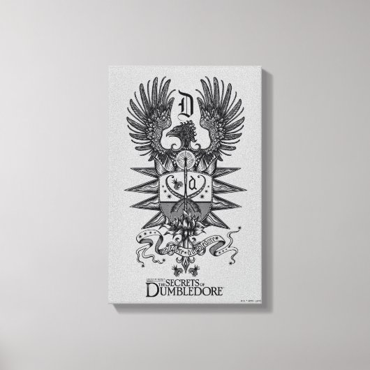 Dumbledore's Crest Canvas Afdruk (Voorkant)