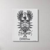 Dumbledore's Crest Canvas Afdruk (Voorkant)