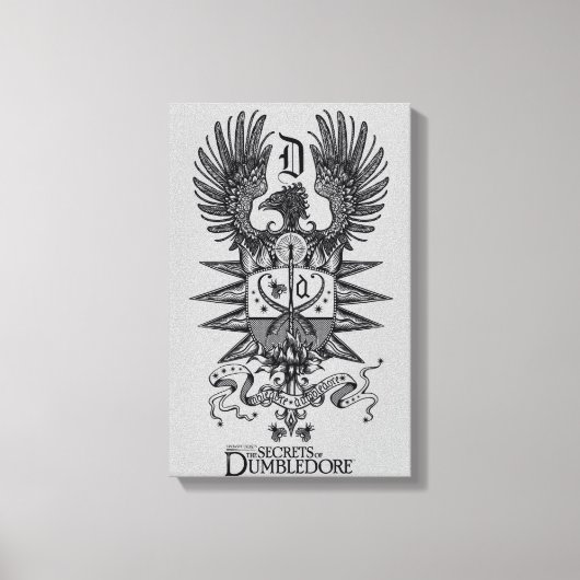 Dumbledore's Crest Canvas Afdruk (Voorkant)