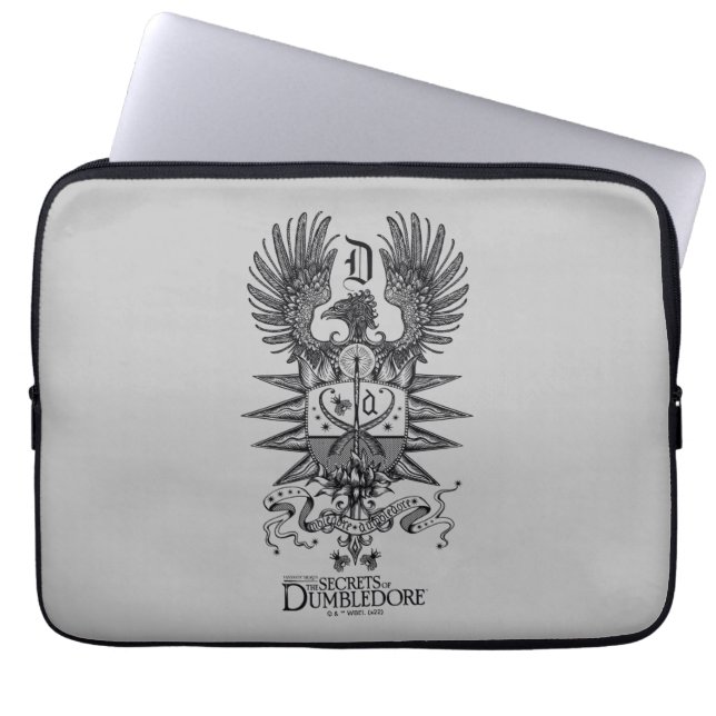 Dumbledore's Crest Laptop Sleeve (Voorkant)