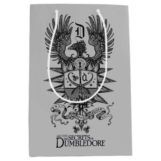 Dumbledore's Crest Medium Cadeauzakje (Voorkant)