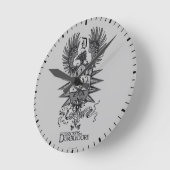 Dumbledore's Crest Ronde Klok (Hoek)