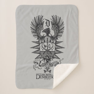 Dumbledore's Crest Sherpa Deken