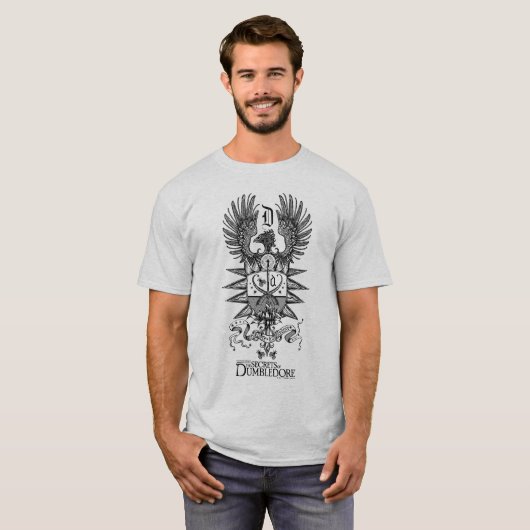 Dumbledore's Crest T-shirt (Voorkant volledig)