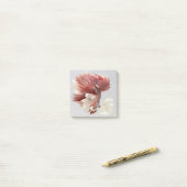 Dumbo Betta Fish Post merkt op Post-it® Notes (Op bureau)