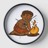 Dumi Fire Keeper Clock (Voorkant)