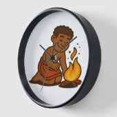 Dumi Fire Keeper Clock (Hoek)