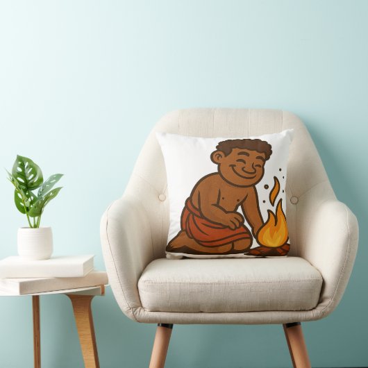 Dumi Fire Keeper Kussen (Stoel)