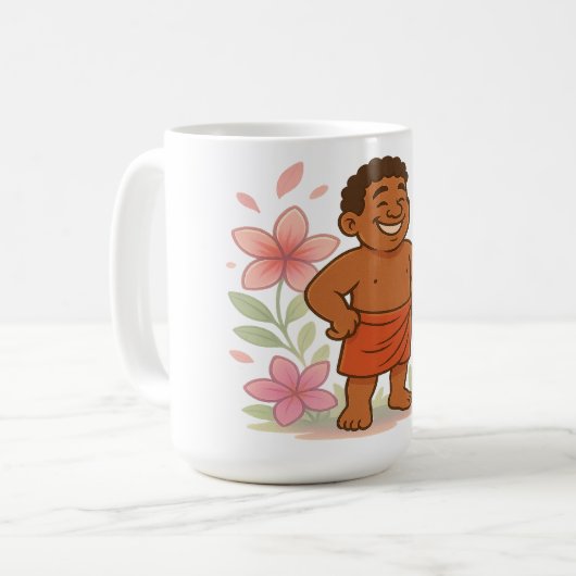 Dumi Flower spirit Koffiemok (Voorkant links)