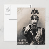 Dummkopf Briefkaart (Voorkant / Achterkant)