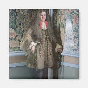 Dummy board, figuur van een man, c.1690 magneet