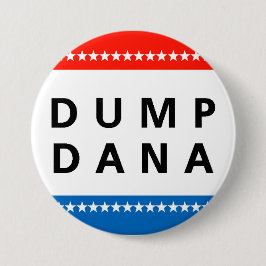 Dump Dana. Ronde Button 7,6 Cm